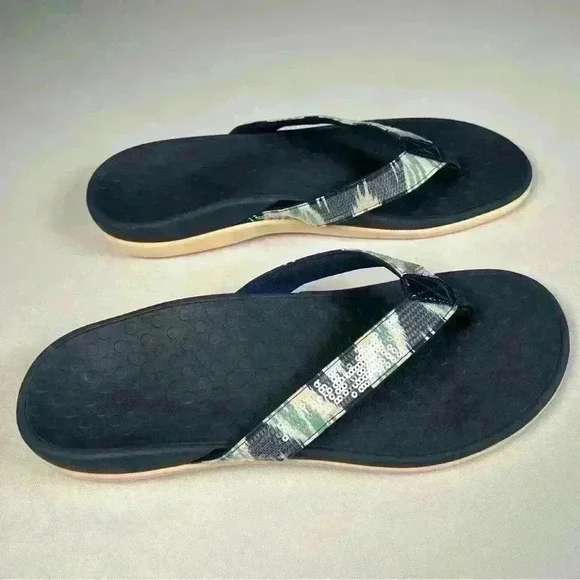 Vionic Tide II - Women's Leather Orthotic Sandals - Orthaheel new sz 11 - Picture 4 of 9